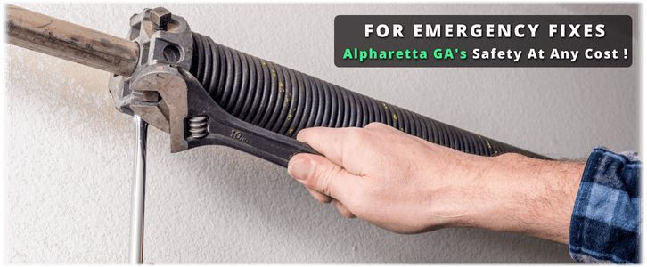 Broken Garage Door Spring Repair Alpharetta GA